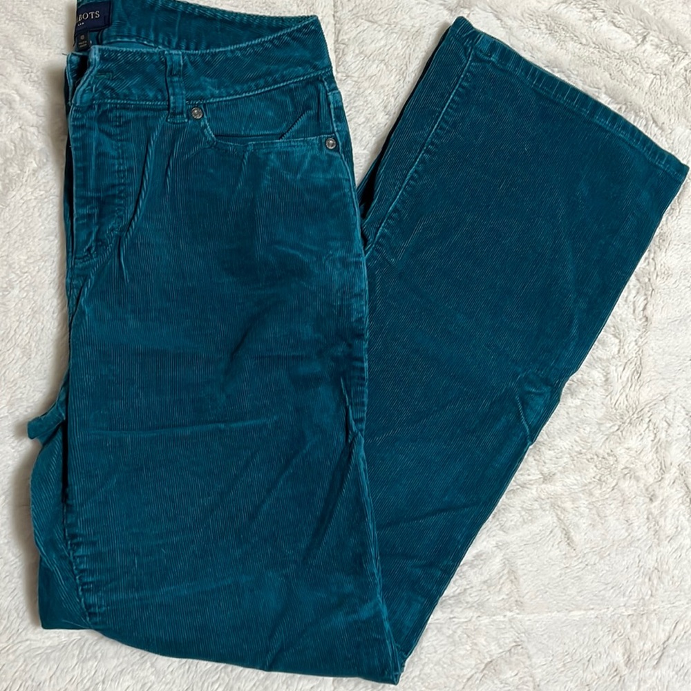 Talbots, jeans corduroy, size 10, curvy
